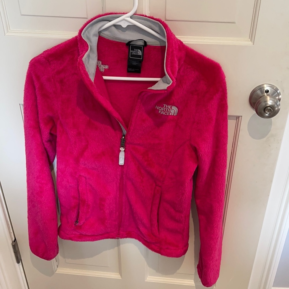 Pink North Face Jacket